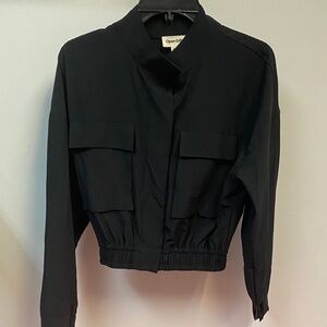 Open Edit Women's Black Utility Jacket